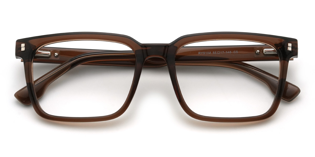 Brown Durand Glasses - Rectangle Glasses