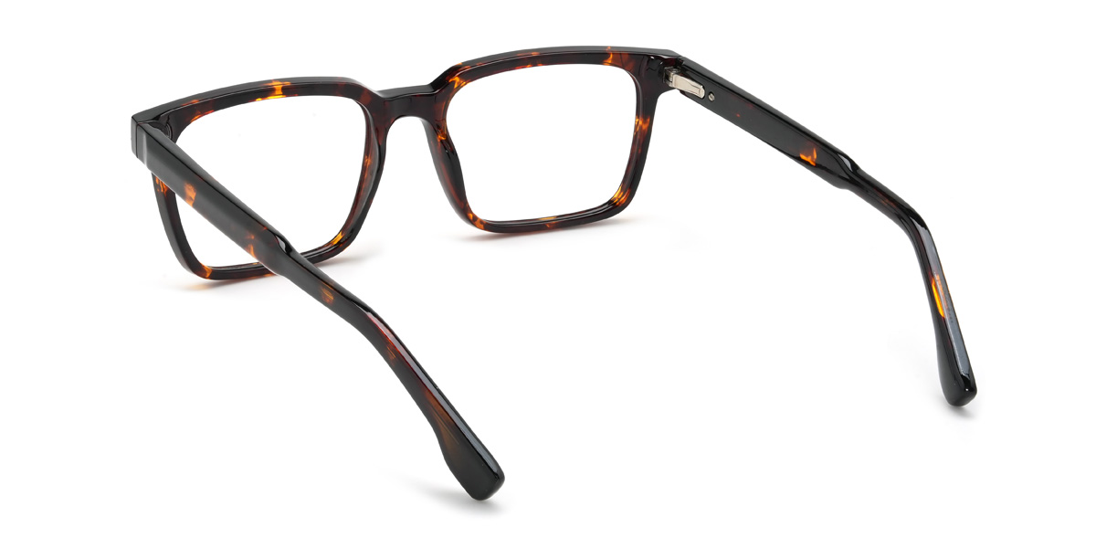 Tortoiseshell Durand Glasses - Rectangle Glasses