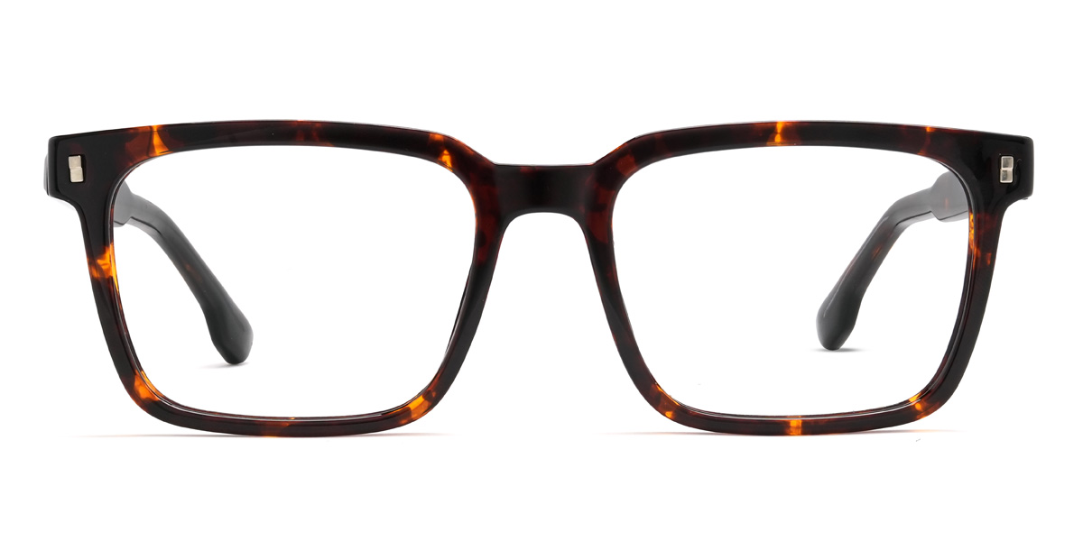 Tortoiseshell Durand - Rectangle Glasses