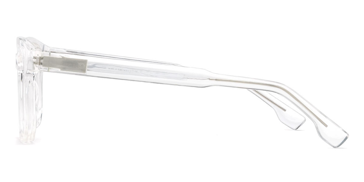 Clear Carlton Glasses - Rectangle Glasses