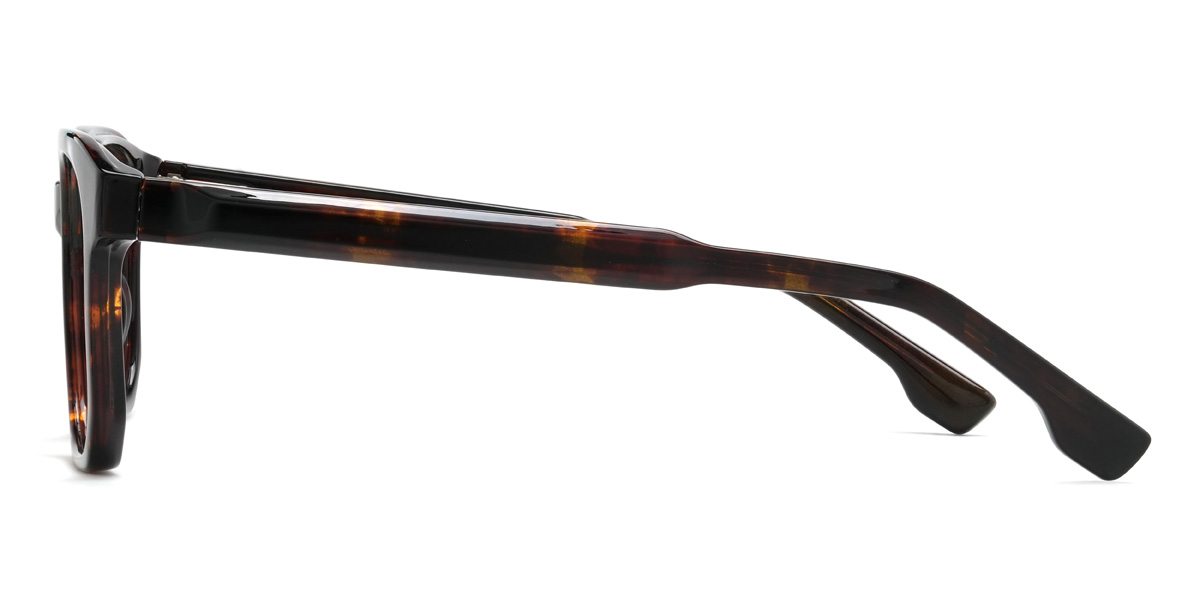 Tortoiseshell Carlton Glasses - Rectangle Glasses