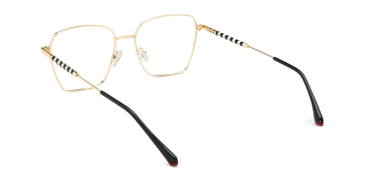 Black Cicely Glasses - Rectangle Glasses