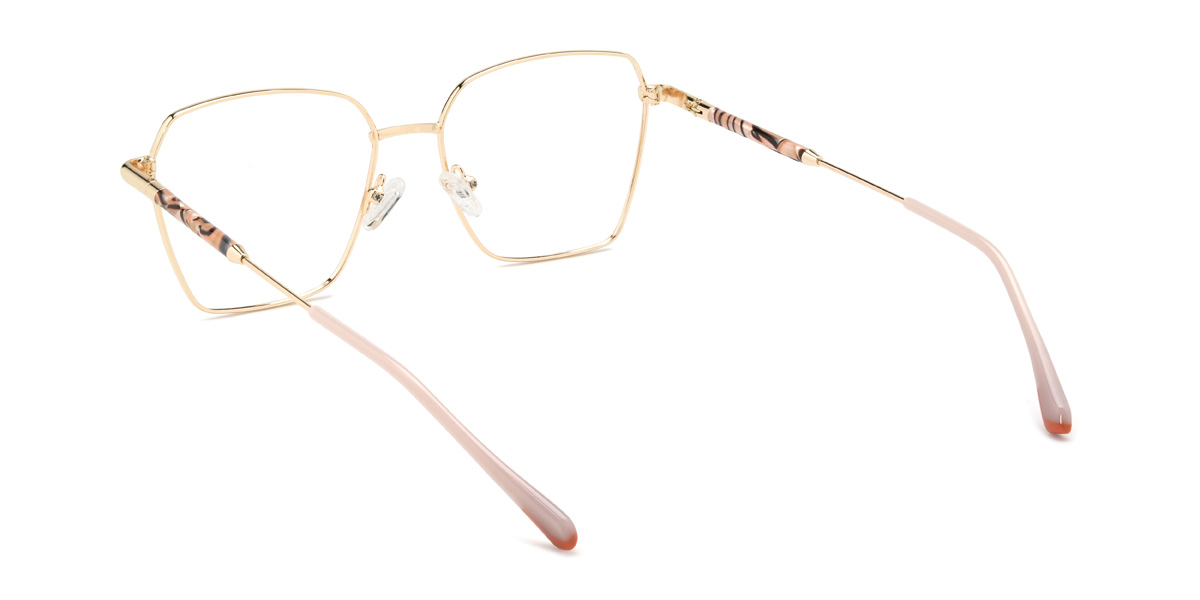 Pink Cicely Glasses - Rectangle Glasses