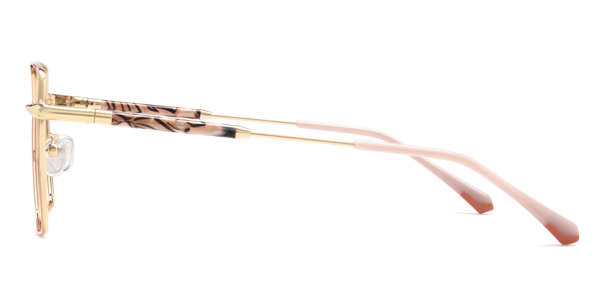 Pink Cicely Glasses - Rectangle Glasses