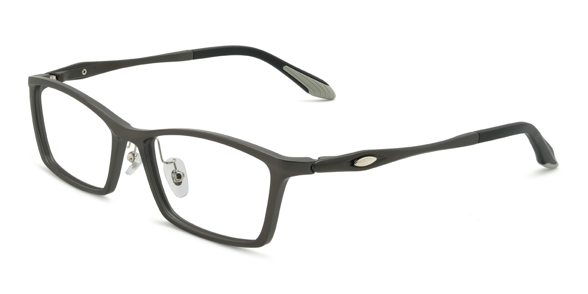 Brown Poston Glasses - Rectangle Glasses