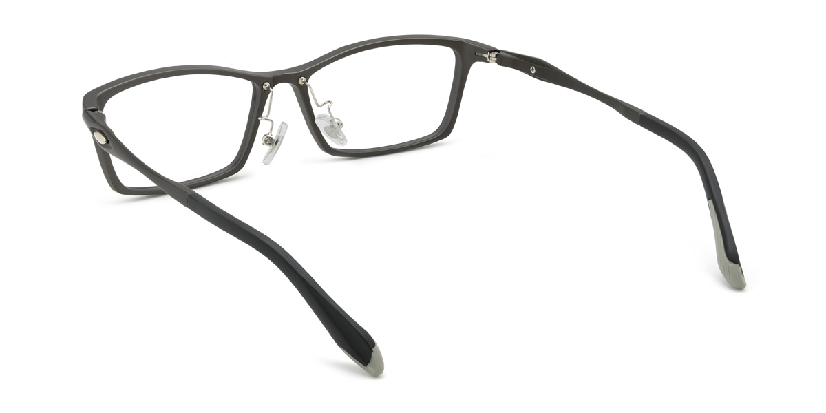 Brown Poston Glasses - Rectangle Glasses