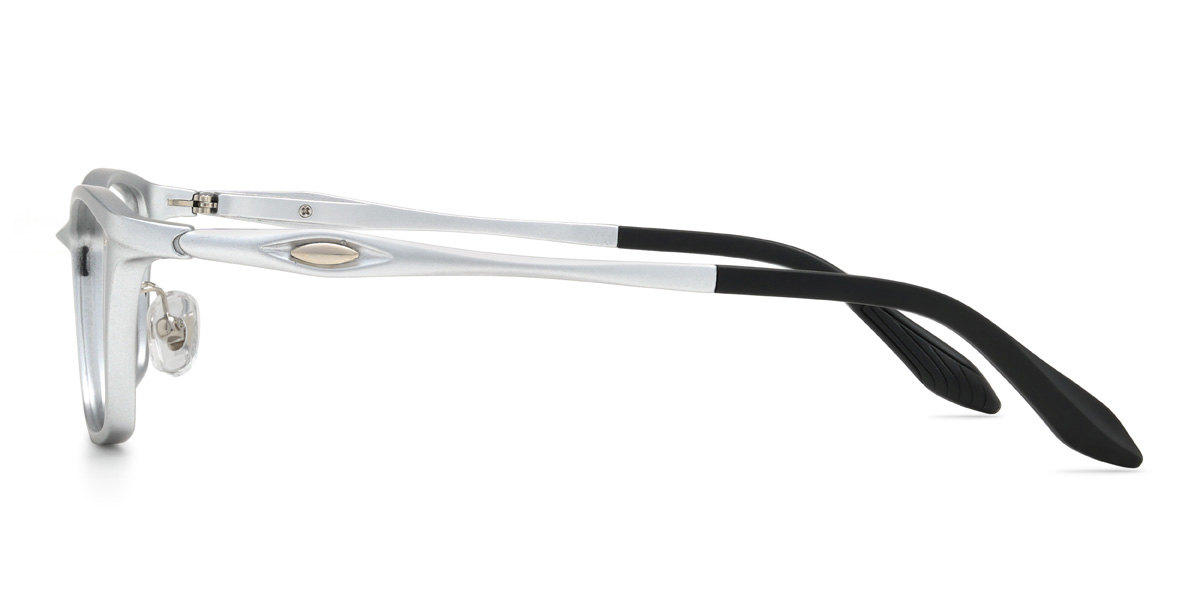 Silver Poston Glasses - Rectangle Glasses