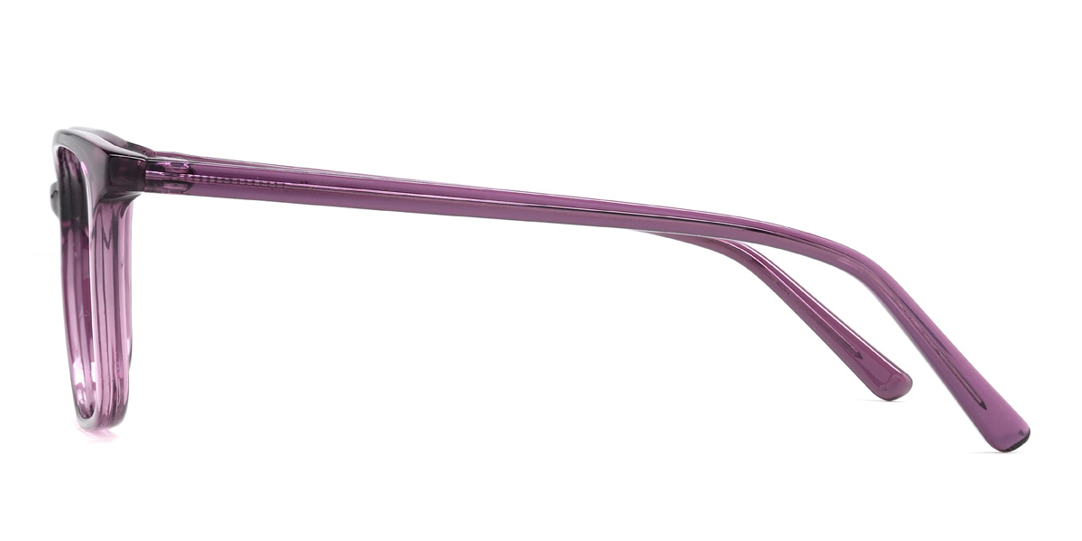 Purple Vihaan Glasses - Rectangle Glasses