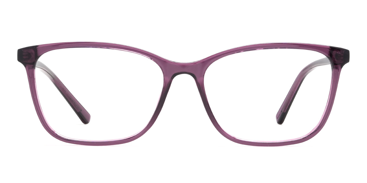 Purple Vihaan - Rectangle Glasses