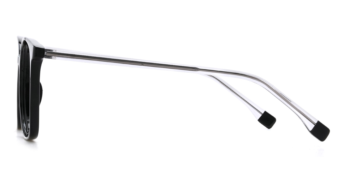 Black Lorena Glasses - Square Glasses