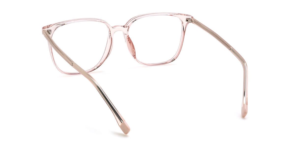 Light Pink Lorena Glasses - Square Glasses