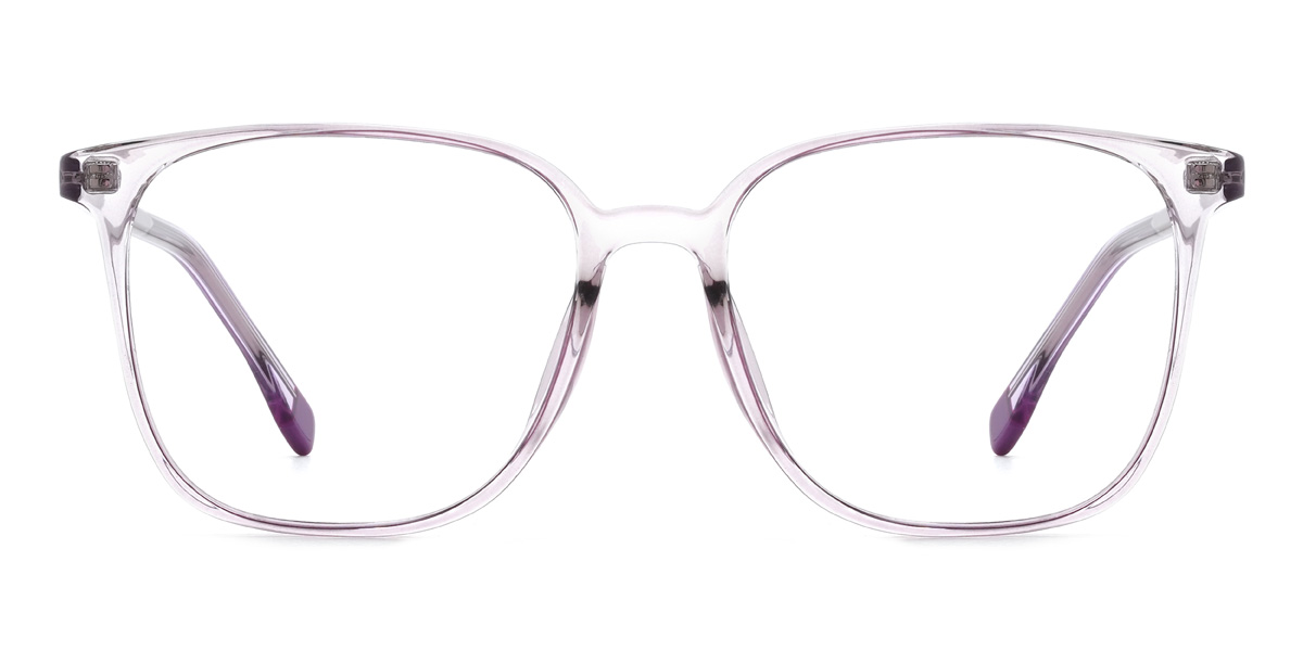 Light Purple Lorena - Square Glasses