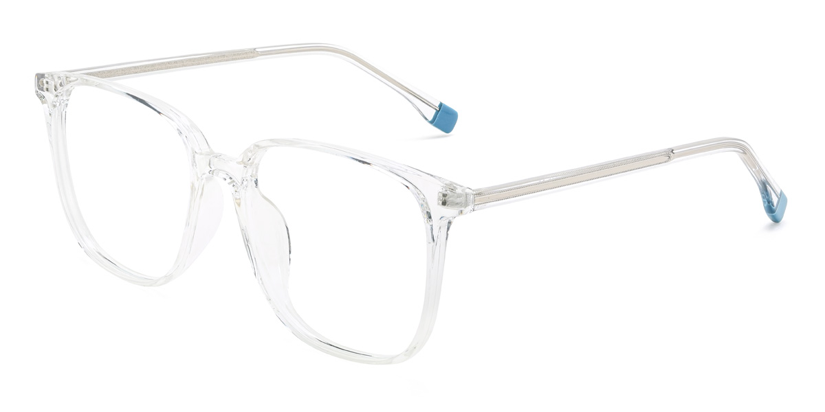 Clear Lorena Glasses - Square Glasses