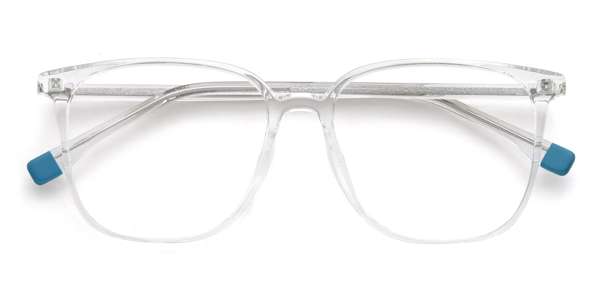 Clear Lorena Glasses - Square Glasses