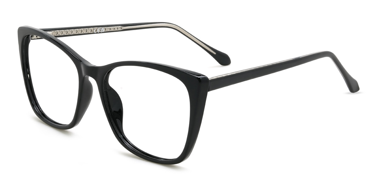 Black Moriarty Glasses - Cat Eye Glasses