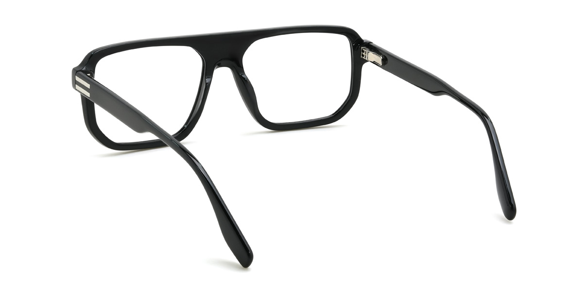 Black Peters Glasses - Rectangle Glasses