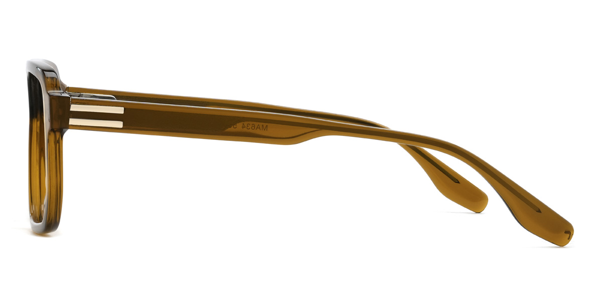 Brown Peters Glasses - Rectangle Glasses