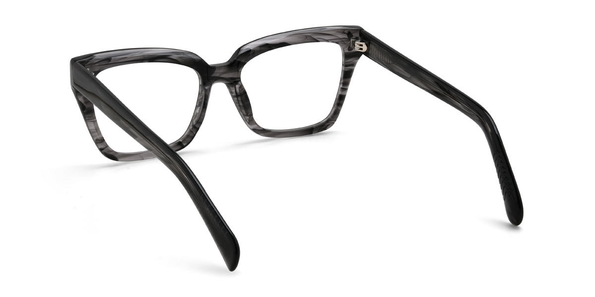 Black Tortoiseshell Rufus Glasses - Cat Eye Glasses