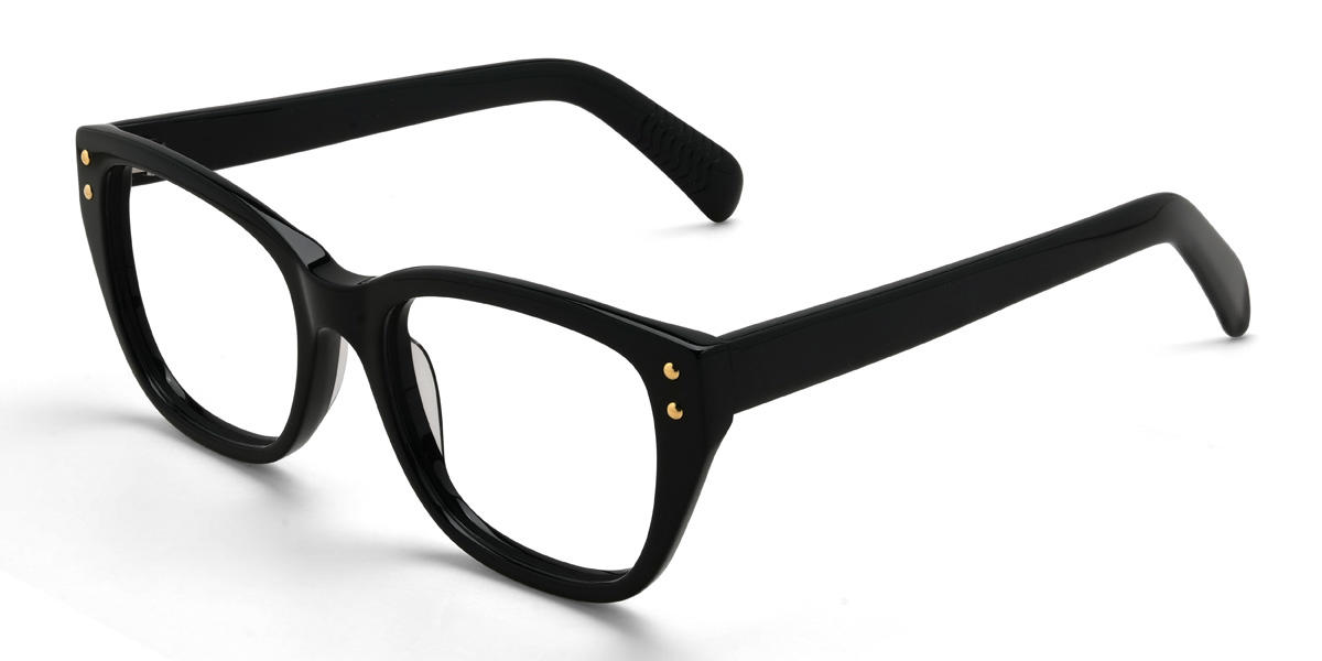 Black Brooklynn Glasses - Cat Eye Glasses