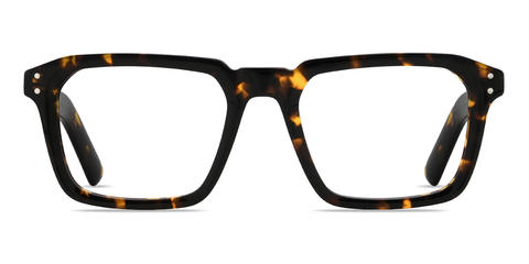 Tortoiseshell Alston - Rectangle Glasses