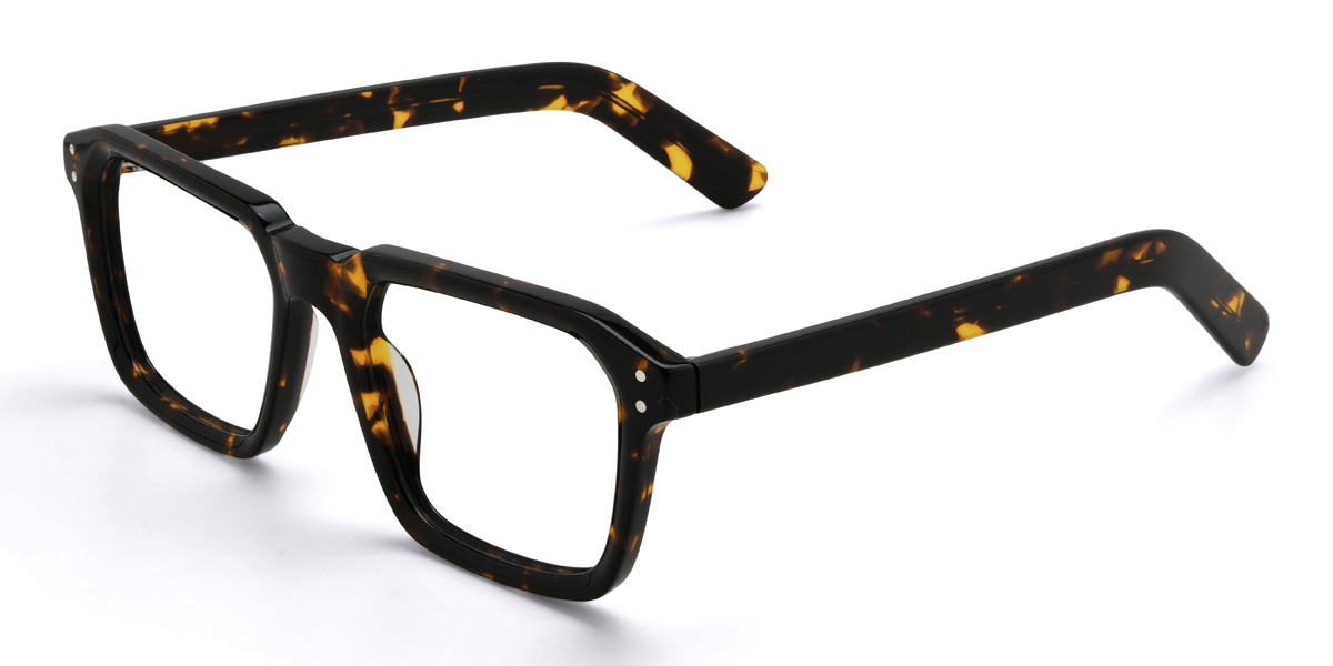 Tortoiseshell Alston Glasses - Rectangle Glasses