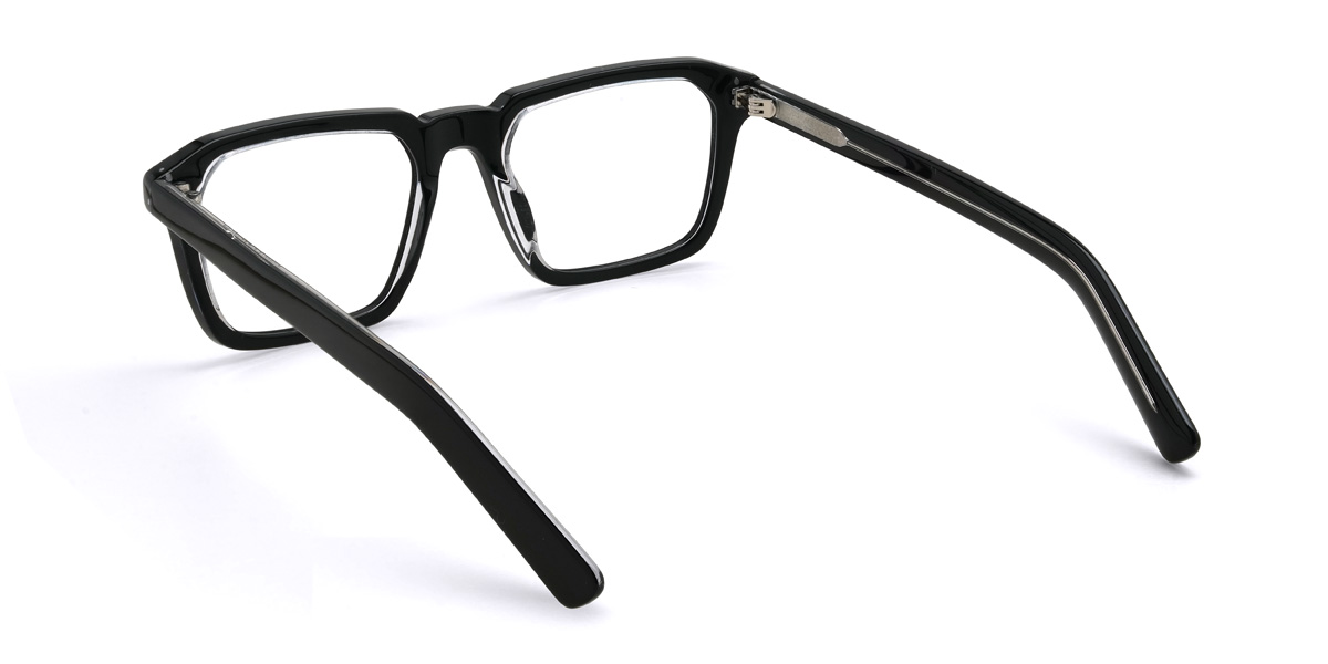 Black Alston Glasses - Rectangle Glasses