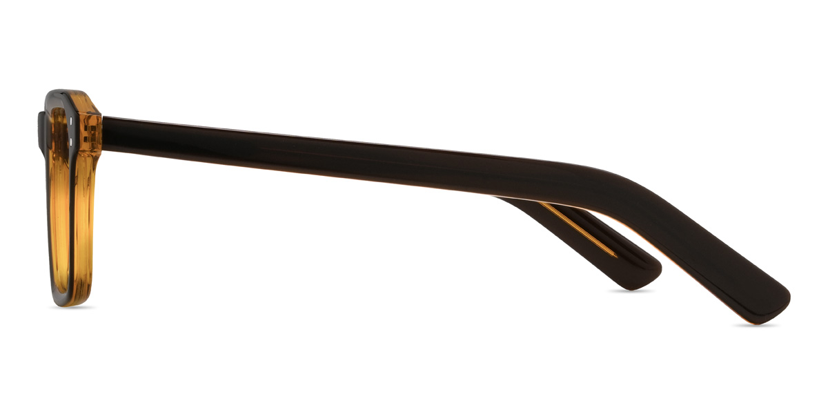 Brown Alston Glasses - Rectangle Glasses