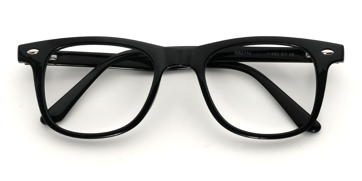Black Callows Glasses - Rectangle Glasses