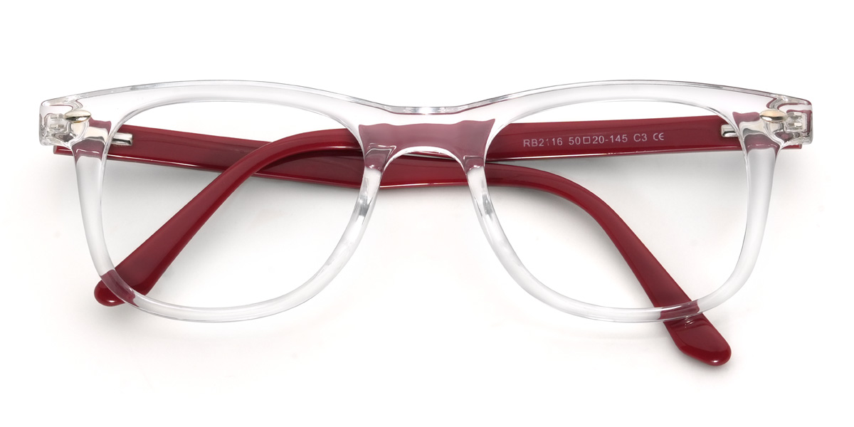 Clear Callows Glasses - Rectangle Glasses
