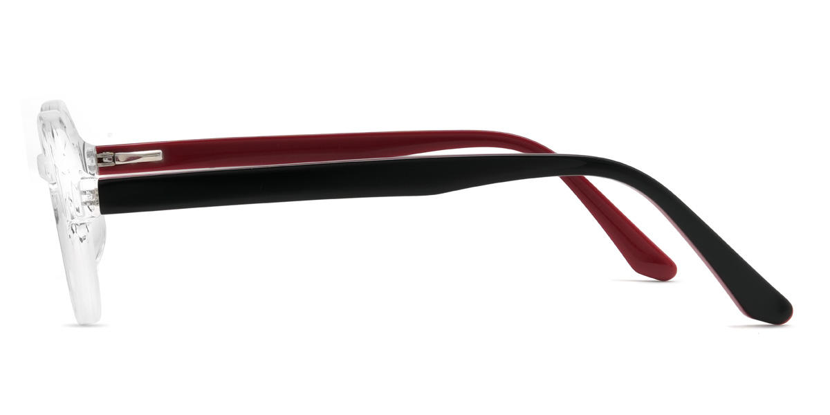 Clear Lattimore Glasses - Oval Glasses