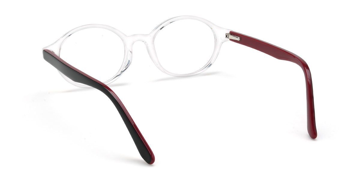 Clear Lattimore Glasses - Oval Glasses