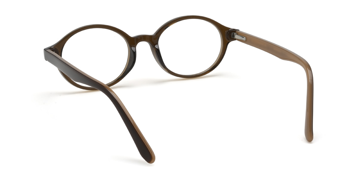 Brown Lattimore Glasses - Oval Glasses
