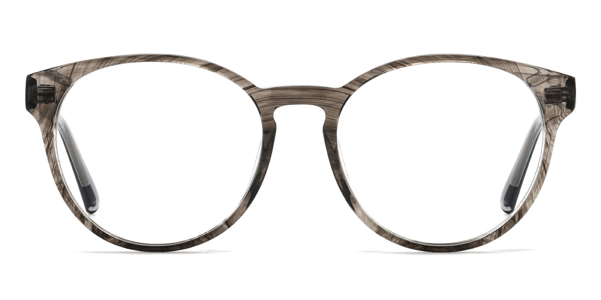 Grey Ernie - Oval Glasses