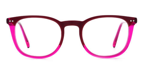 Wine Pink Nathalia - Oval Glasses