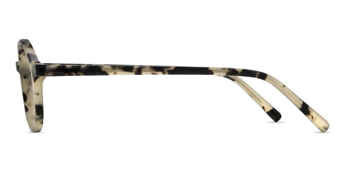 Ivory Tortoiseshell Hughes Glasses - Oval Glasses