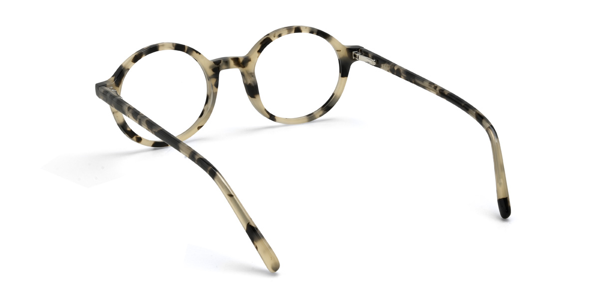 Ivory Tortoiseshell Hughes Glasses - Oval Glasses