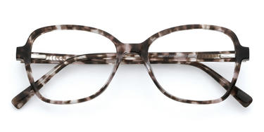 Brown Tortoiseshell Maren Glasses - Rectangle Glasses