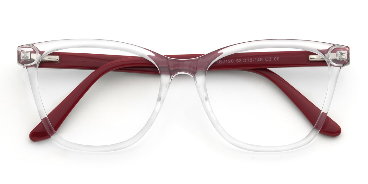 Clear Wilkie Glasses - Rectangle Glasses
