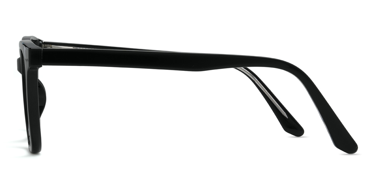 Black Wilkie Glasses - Rectangle Glasses