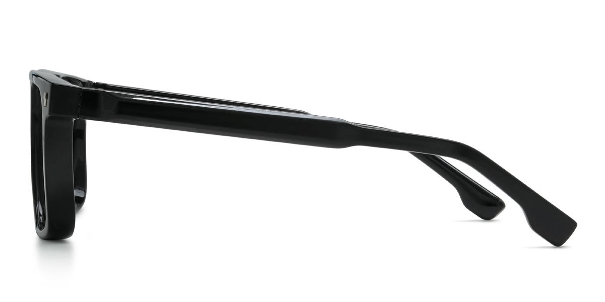 Black Brimmer Glasses - Rectangle Glasses