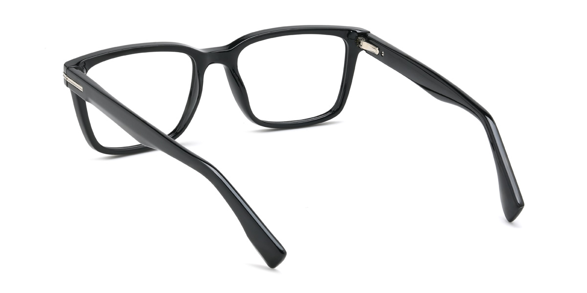 Black Whalen Glasses - Rectangle Glasses