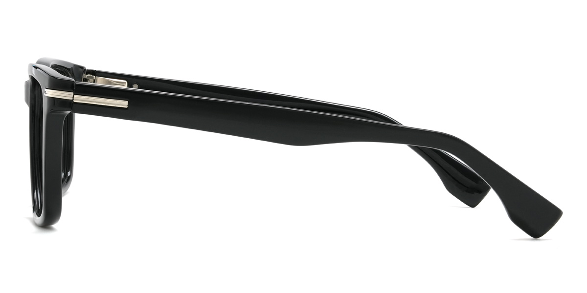Black Whalen Glasses - Rectangle Glasses