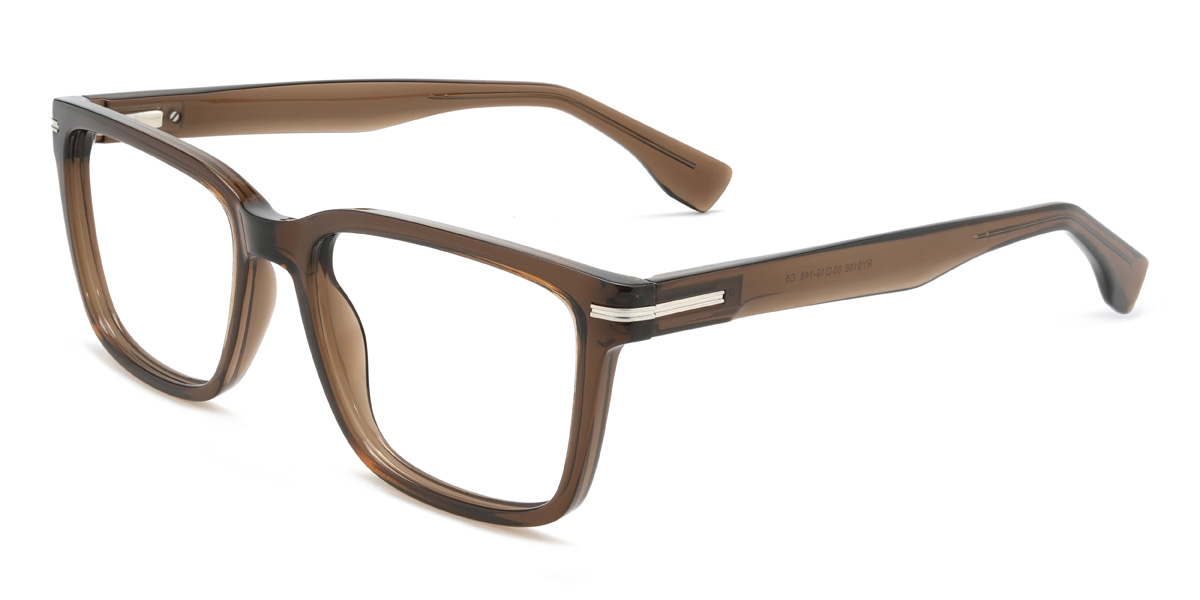 Brown Whalen Glasses - Rectangle Glasses