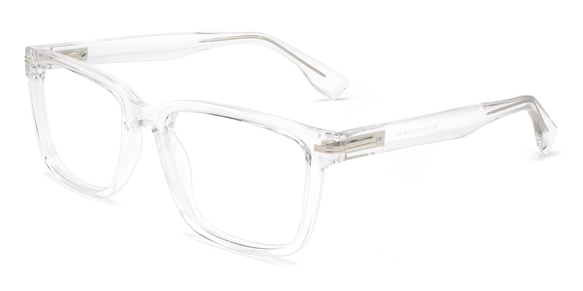 Clear Whalen Glasses - Rectangle Glasses
