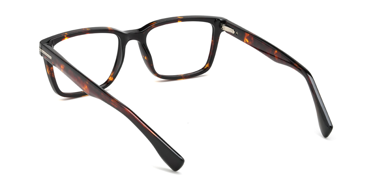 Tortoiseshell Whalen Glasses - Rectangle Glasses