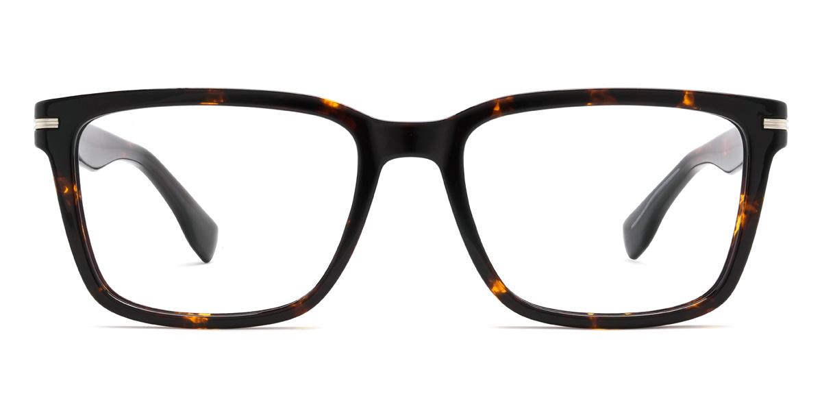Tortoiseshell Whalen - Rectangle Glasses