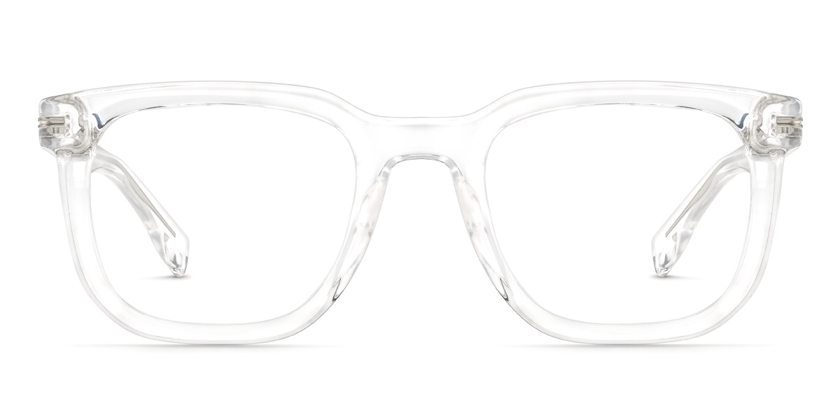 Clear Aarons - Rectangle Glasses