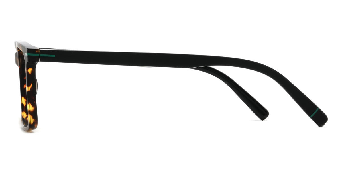 Tortoiseshell Rubin Glasses - Rectangle Glasses