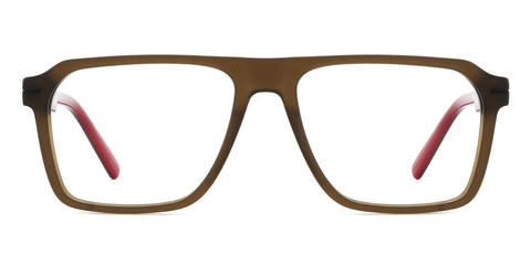 Brown Cordes - Rectangle Glasses