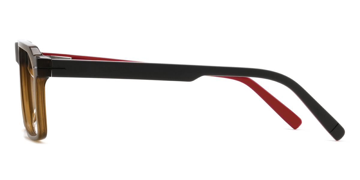 Brown Cordes Glasses - Rectangle Glasses
